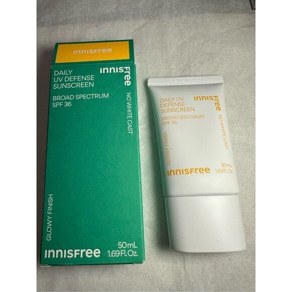 innisfree Daily UV Defense Sunscreen Broad Spectrum SPF 36 50ml - Picture 1 of 7